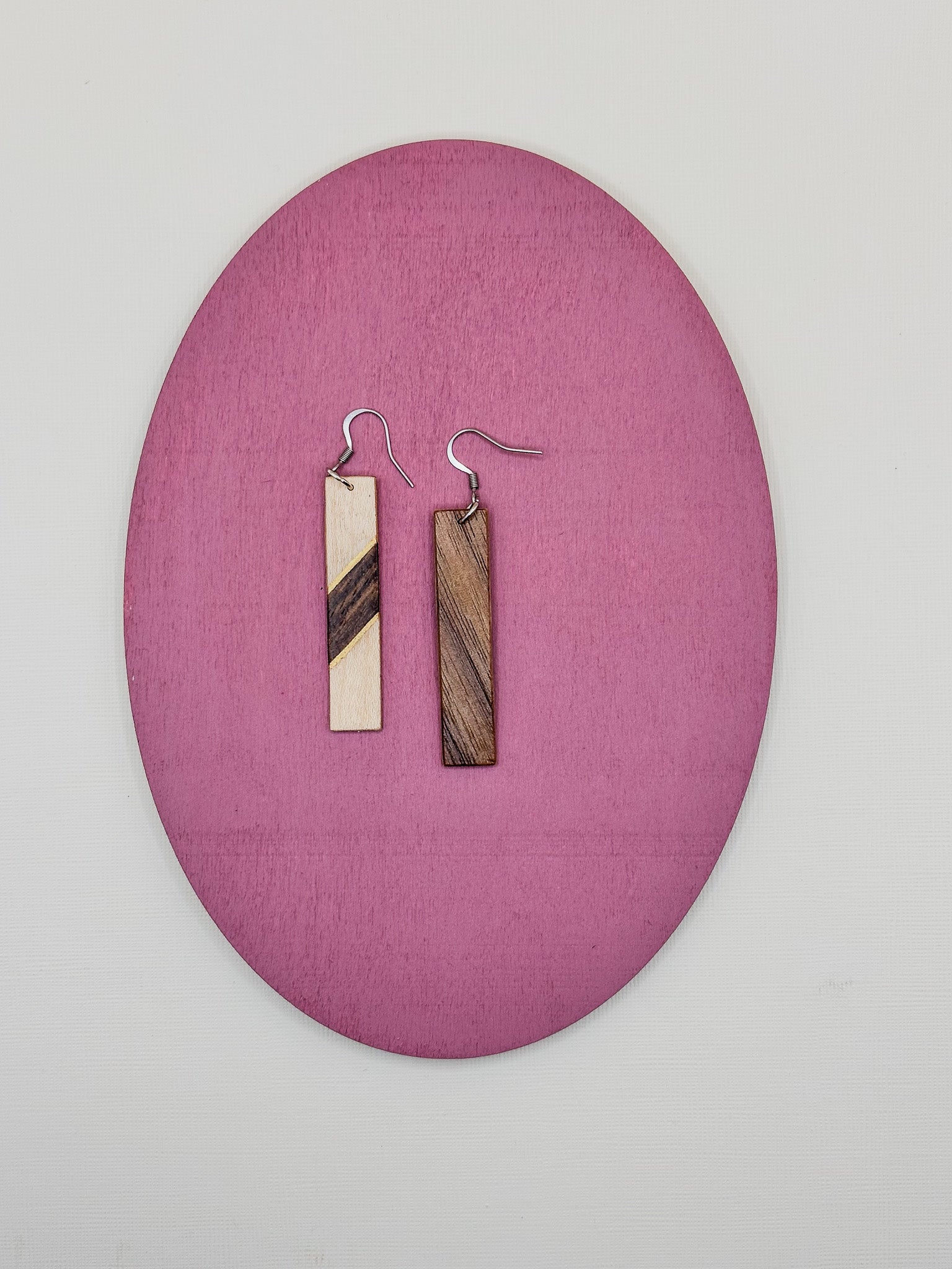 Drops - Zebrawood with Gold Highlights